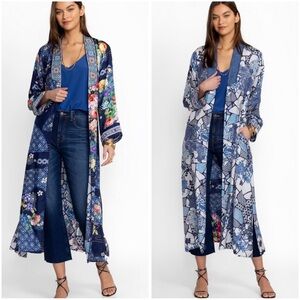 Johnny Was Fanny Tove Kimono - reversible size L